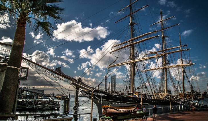 This majestic 1877 tall ship is one of the last in the world that still sails — and you can board it this weekend just an hour from Houston