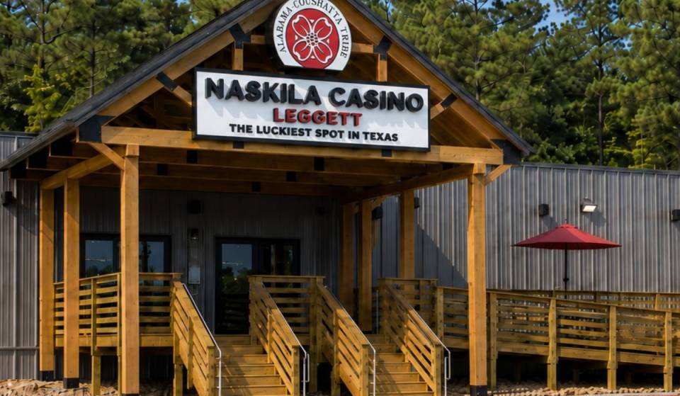 1 hour from Houston – a new 24/7 Texas casino is now open as the first phase of a massive 95-acre entertainment resort