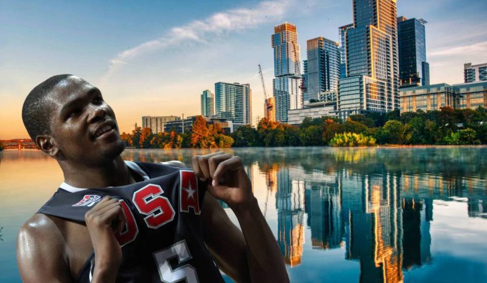 NBA superstar Kevin Durant is officially opening a massive luxury sports bar and steakhouse in Texas this September