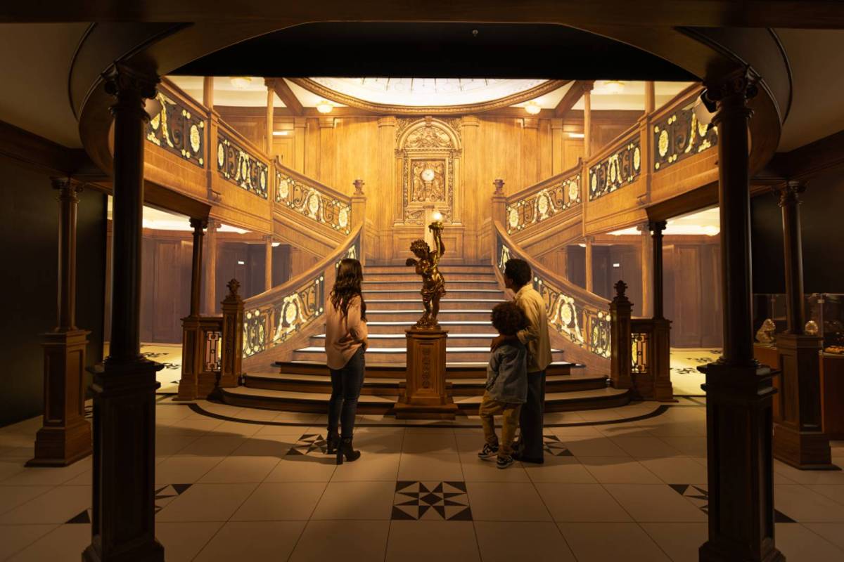 ‘An immersive voyage’: You can now walk through the Titanic in Houston — a massive 90-minute indoor experience featuring over 300 real historical artifacts