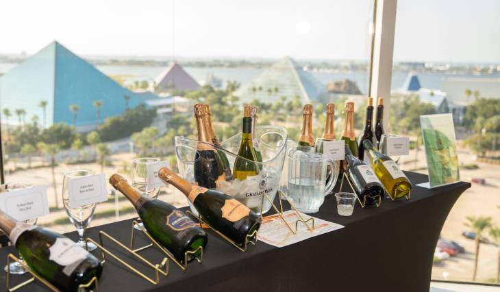 Featuring exclusive wine tastings inside an aquarium and a massive Sunday night drone show, the three-day Galveston Island Wine Festival kicks off this Friday