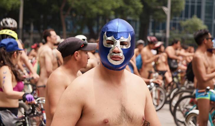 Only once a year: a massive ‘bare as you dare’ naked bike ride is taking over Houston this weekend