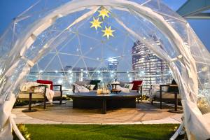 A major shake-up planned for beloved Houston holiday tradition: Marriott Marquis is replacing its Texas Winter Lights with Marquis Winter Lodge