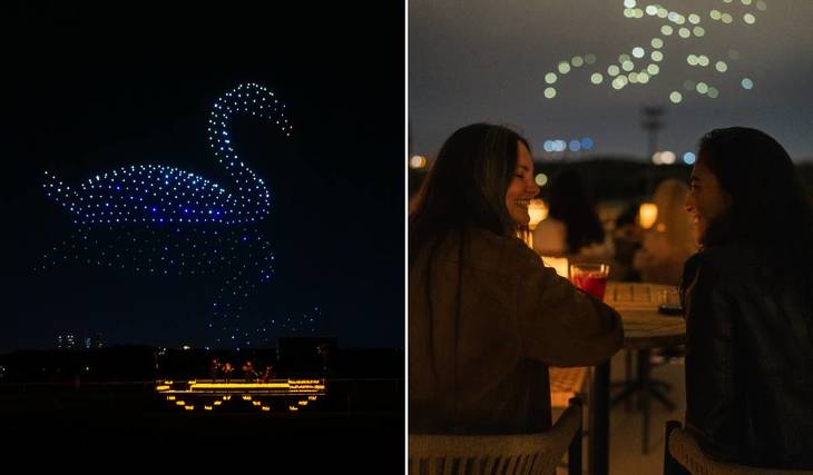 This Breathtaking Drone Show Is Taking Over The Jacksonville Skies, With Wowing Visuals & Live Classical Music