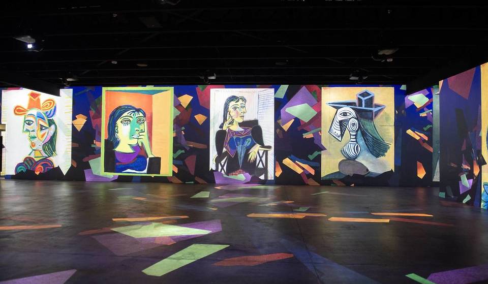 This massive new digital museum just 30 minutes outside Kansas City lets you walk entirely inside Picasso’s most iconic paintings