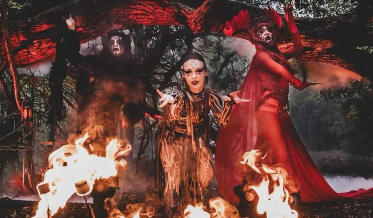Dark Forest at Powell Gardens: Kansas City’s premier Halloween Night Walk is now open but only on select dates this weekend