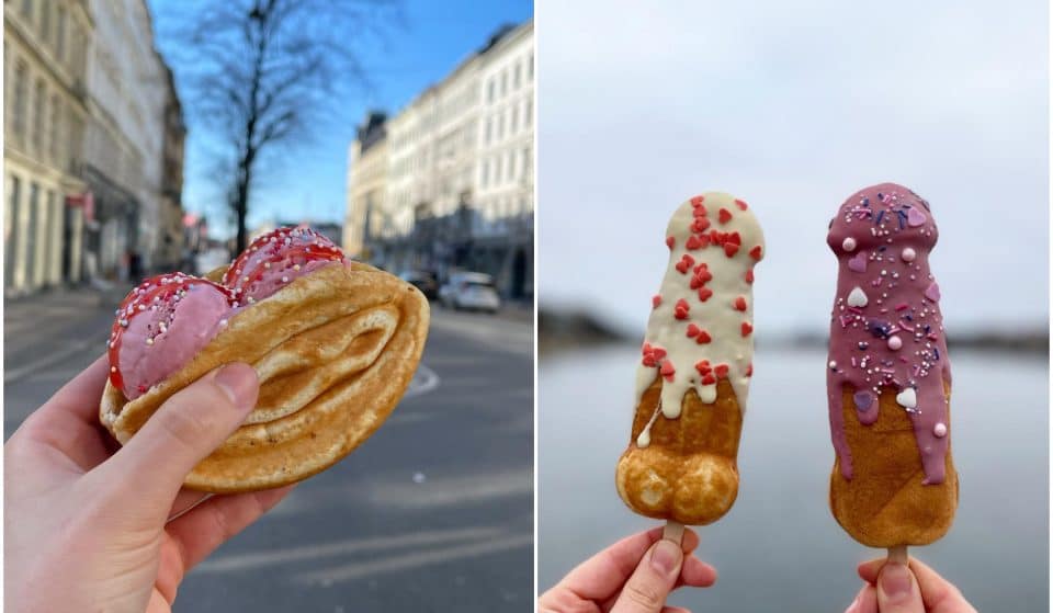 This Copenhagen Bakery Sells The Tastiest Penis And Vulva-Shaped Waffles • Lily & Bob