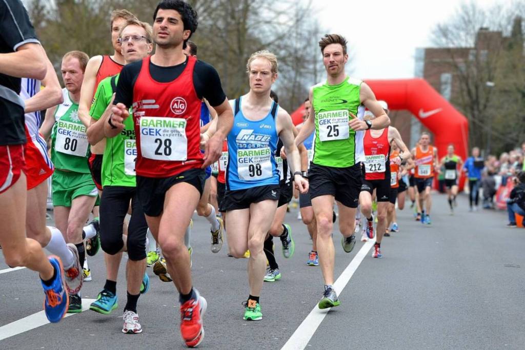 Läufer beim Refrather Herbstlauf