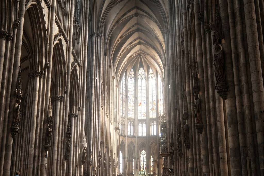 You can visit the interior of Cologne Cathedral for free.