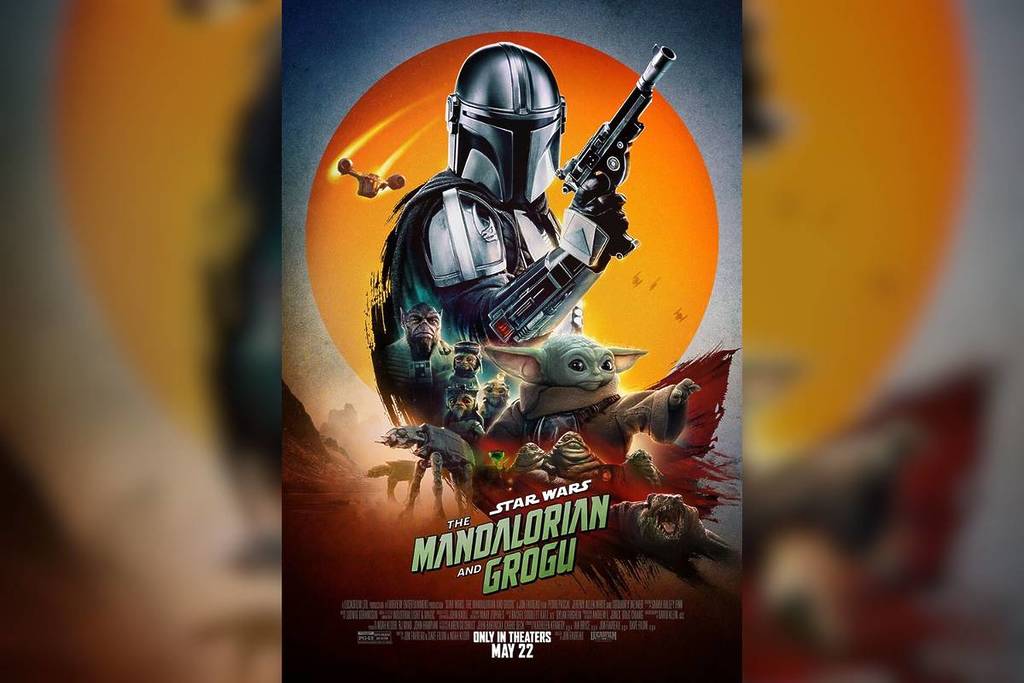Filmposter für STAR WARS: THE MANDALORIAN AND GROGU