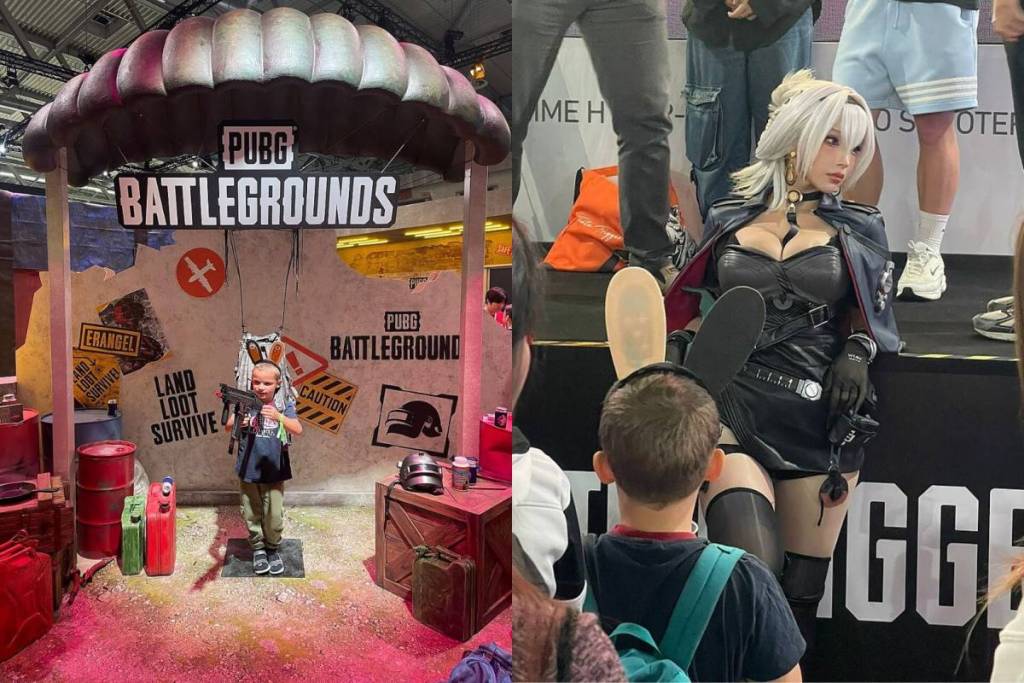 Stände auf der Gamescom in Köln