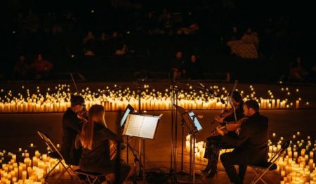 Experience Magical Candlelight Concerts In Stunning Open-Air Spaces This Fall