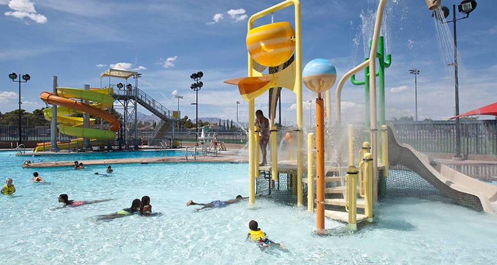 community pool in Vegas