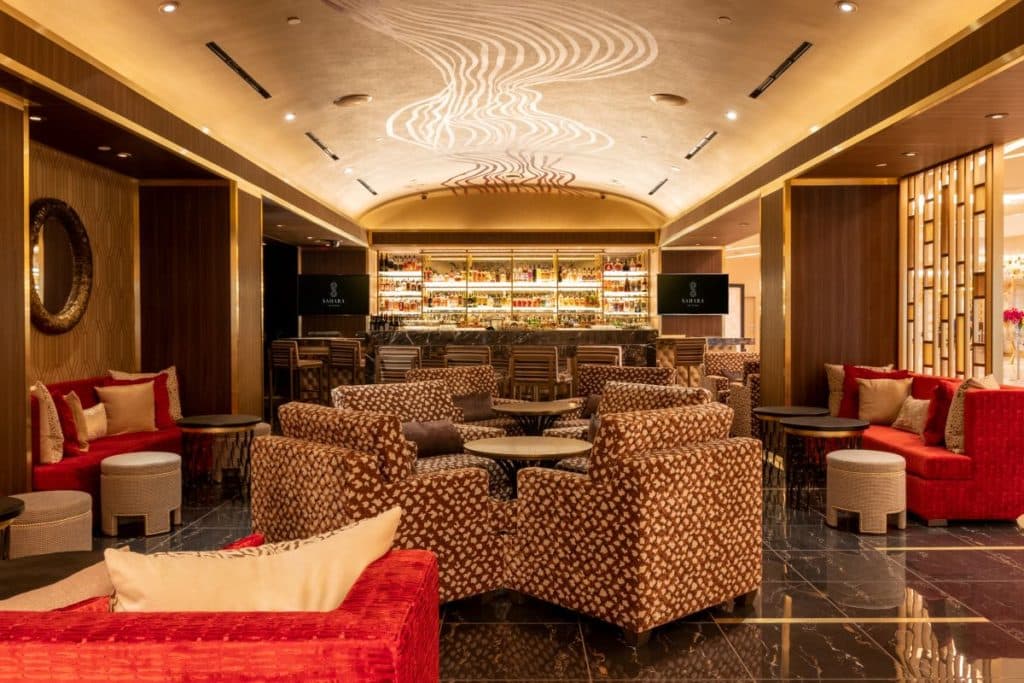 The inside of The Tangier.