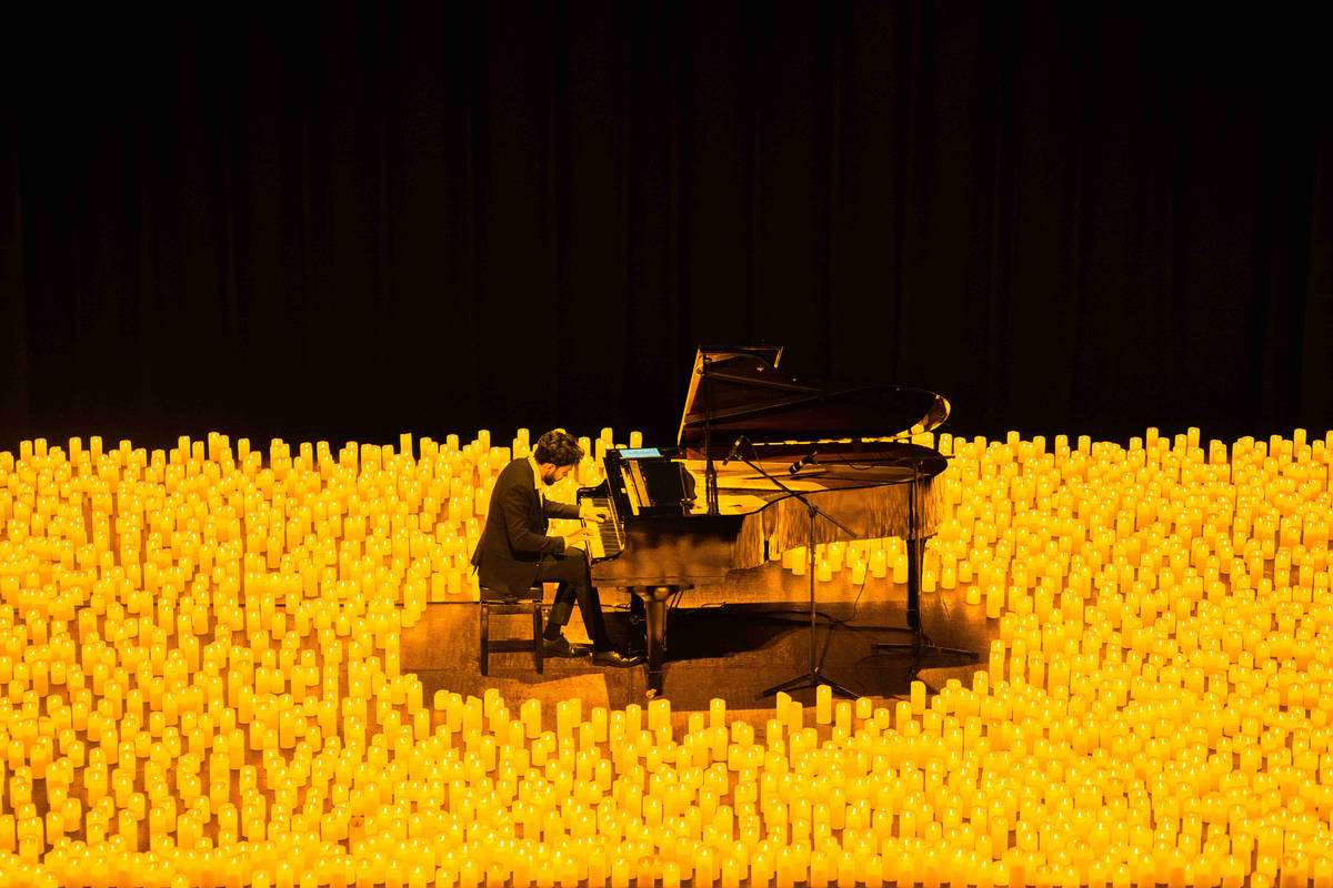 concierto a la luz de las velas