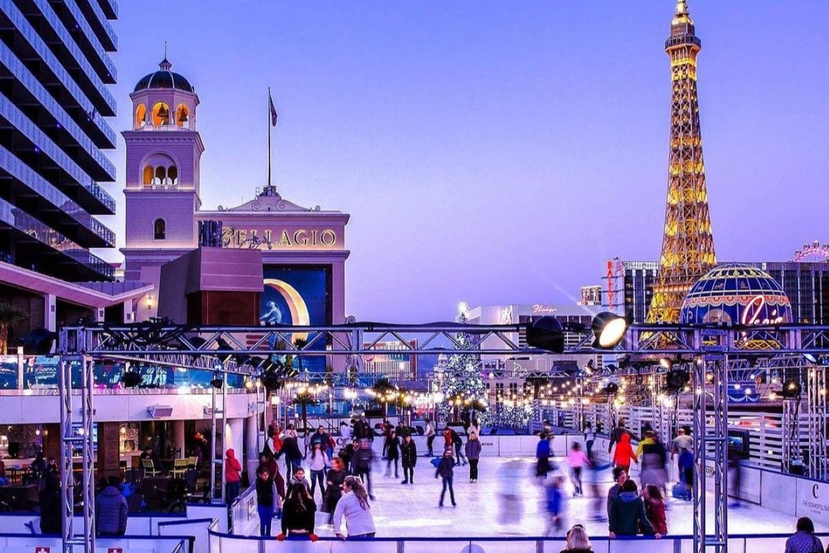 4 Places To Go Ice Skating This Christmas In Las Vegas