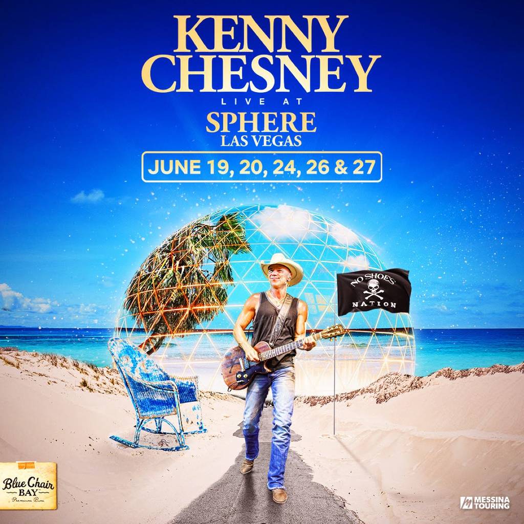 Kenny Chesney at Sphere residency announcement