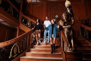 Explore authentic artifacts from the Titanic and uncover eerie passenger stories at this captivating exhibit