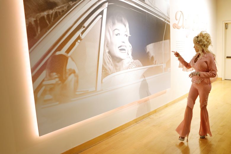 Dolly Parton at Hall of Fame
