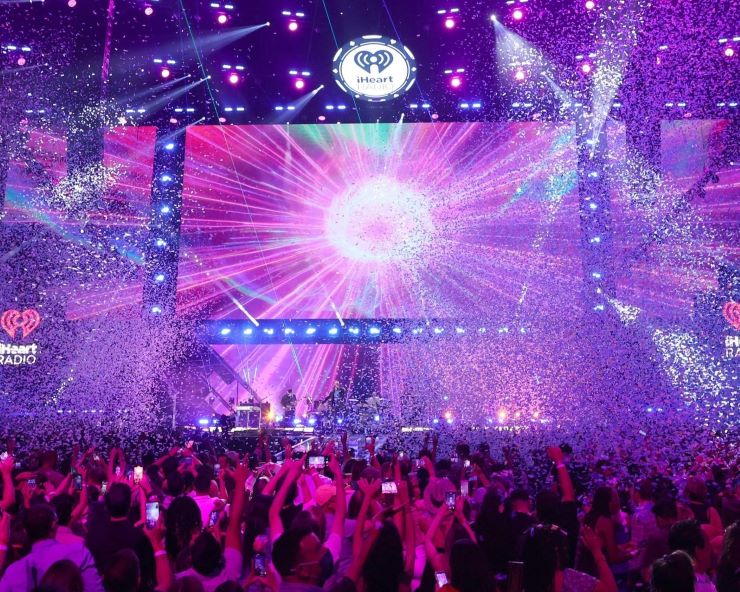 people at a festival taking place in September in Vegas