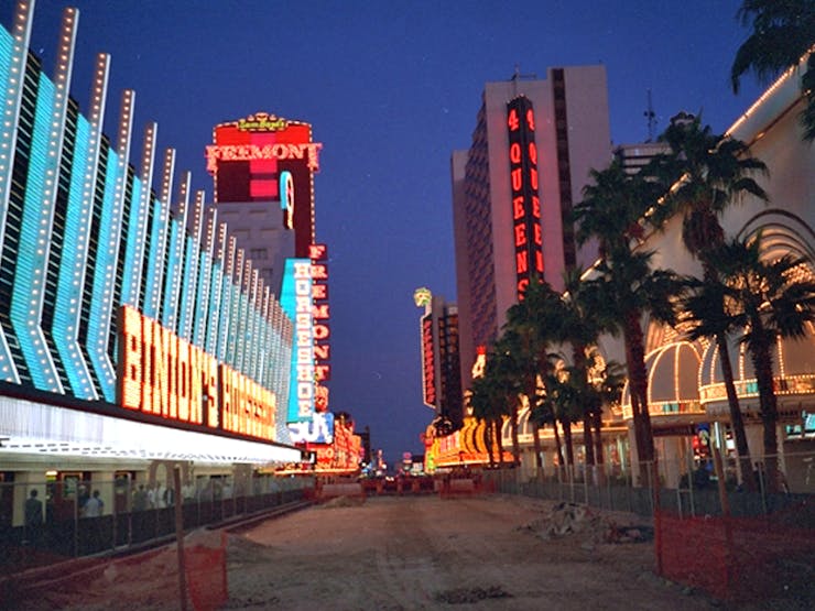Fremont street Vegas