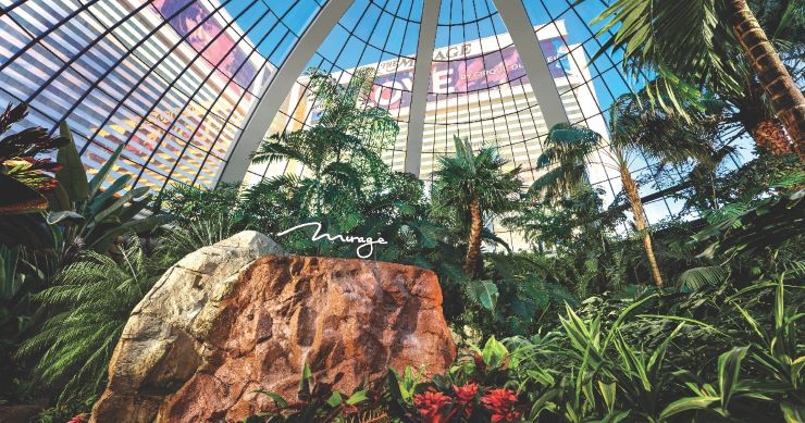 Mirage resort in Vegas