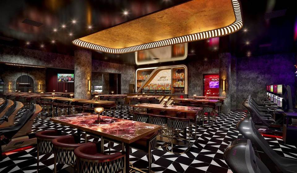 F1 Arcade, el primer hospitality oficial de F1 del mundo, abrirá sus puertas en octubre en Las Vegas