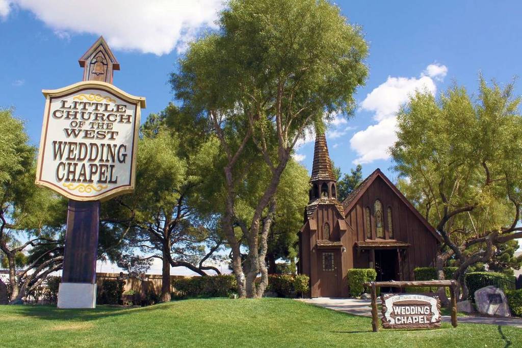 Pequeña Iglesia del Oeste en Las Vegas