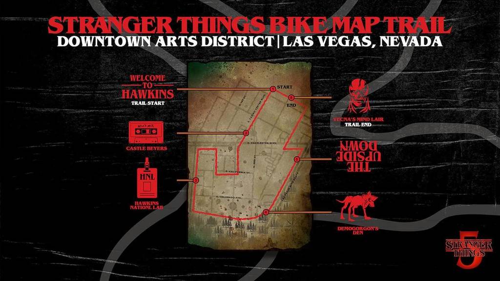 Stranger Things 5 Is Nearly Upon Us And You Can Go On A Self-Guided Bike Ride In Las Vegas To Celebrate