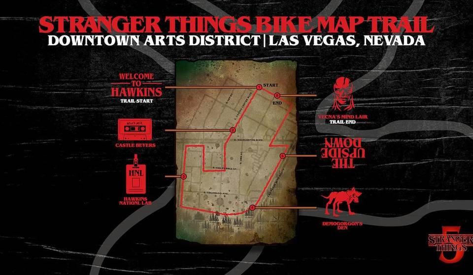 Stranger Things 5 Is Nearly Upon Us And You Can Go On A Self-Guided Bike Ride In Las Vegas To Celebrate