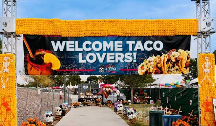 The Nation&#8217;s Largest Taco Festival Returns To Vegas For Its 10th Year This Fall — With Lucha Libre, Día De Muertos Altars, &#038; More