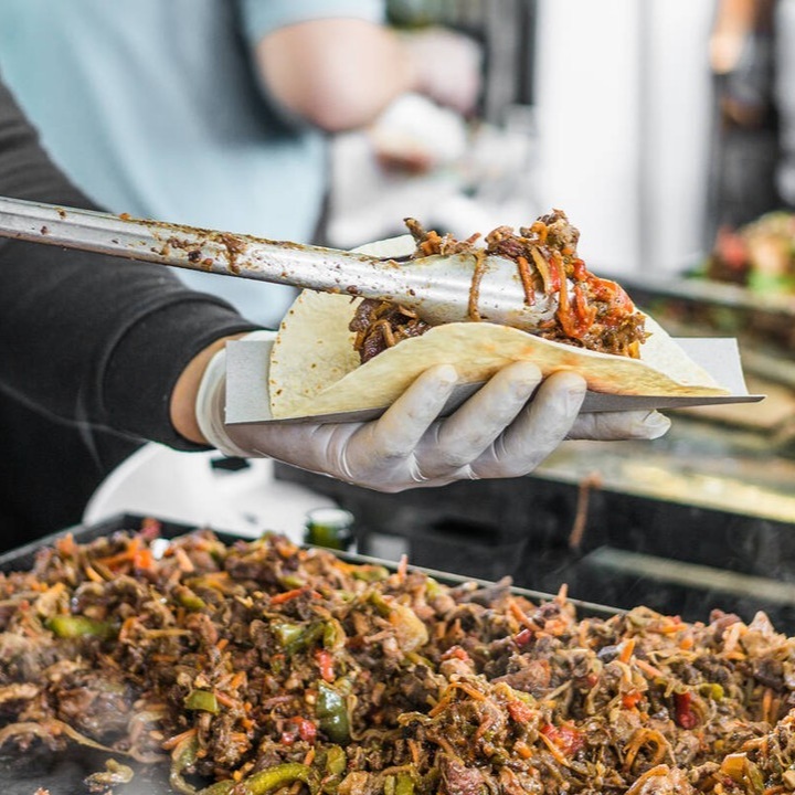 tacos at a tacos festival