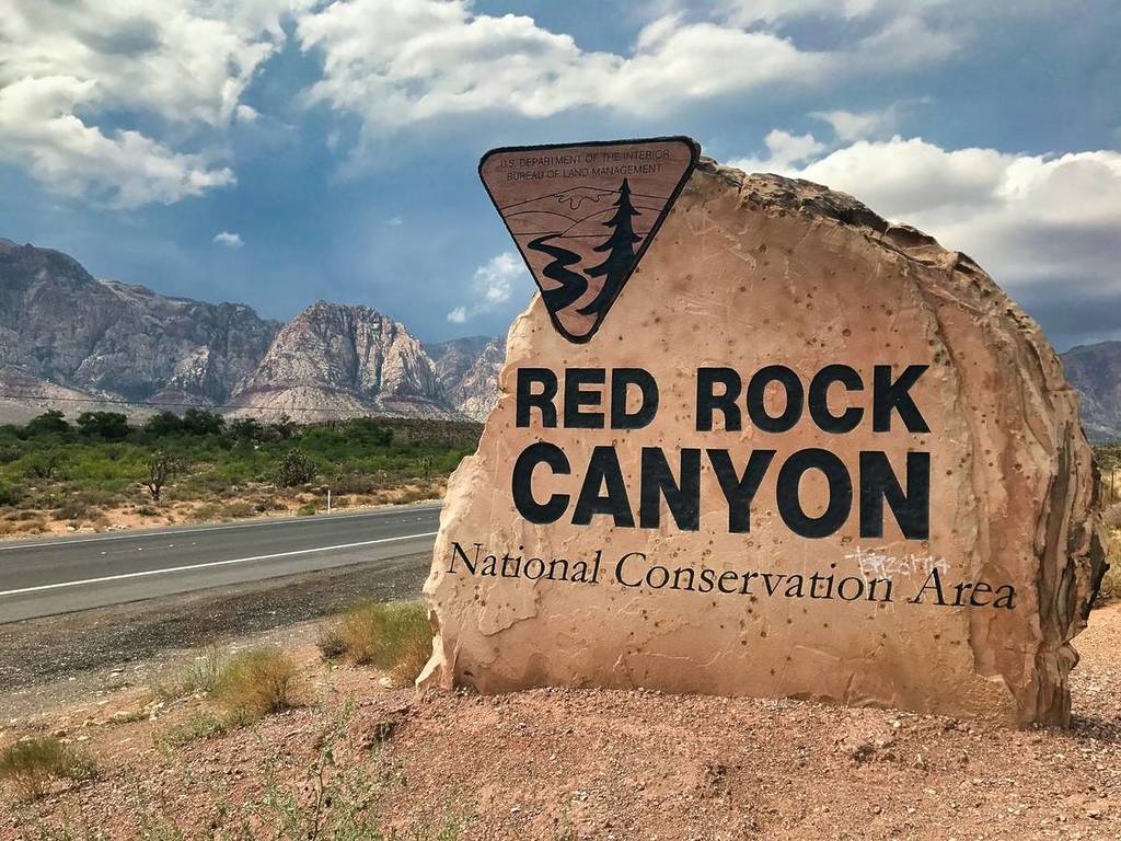 Red Rock Canyon sign