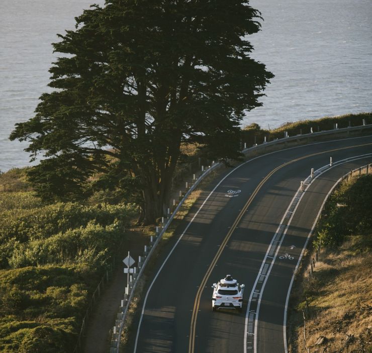 a Waymo robotaxi