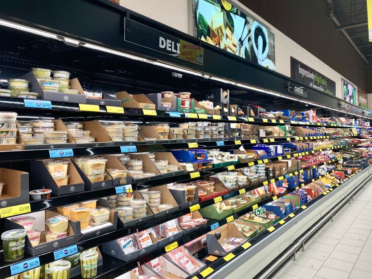 inside an Aldi store