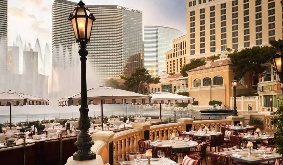 This Dazzling Las Vegas Spot Feels Like a Trip to Lake Como,  With Picasso Art, Mosaic Walls, and World-Class Seafood