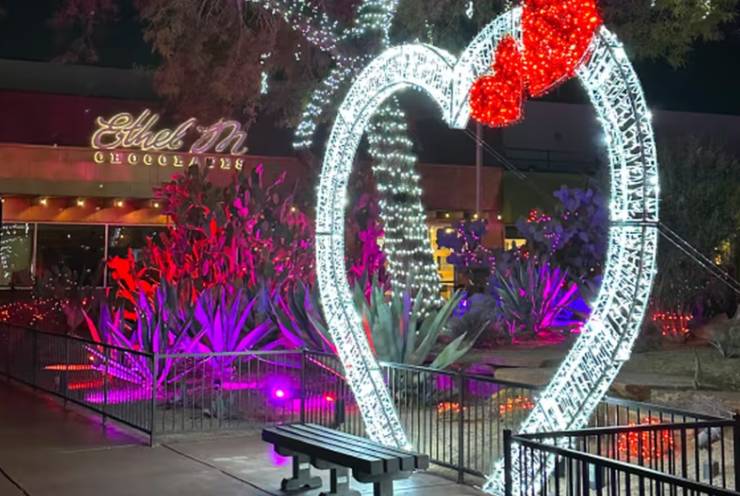 valentine's day in Las Vegas exhibition