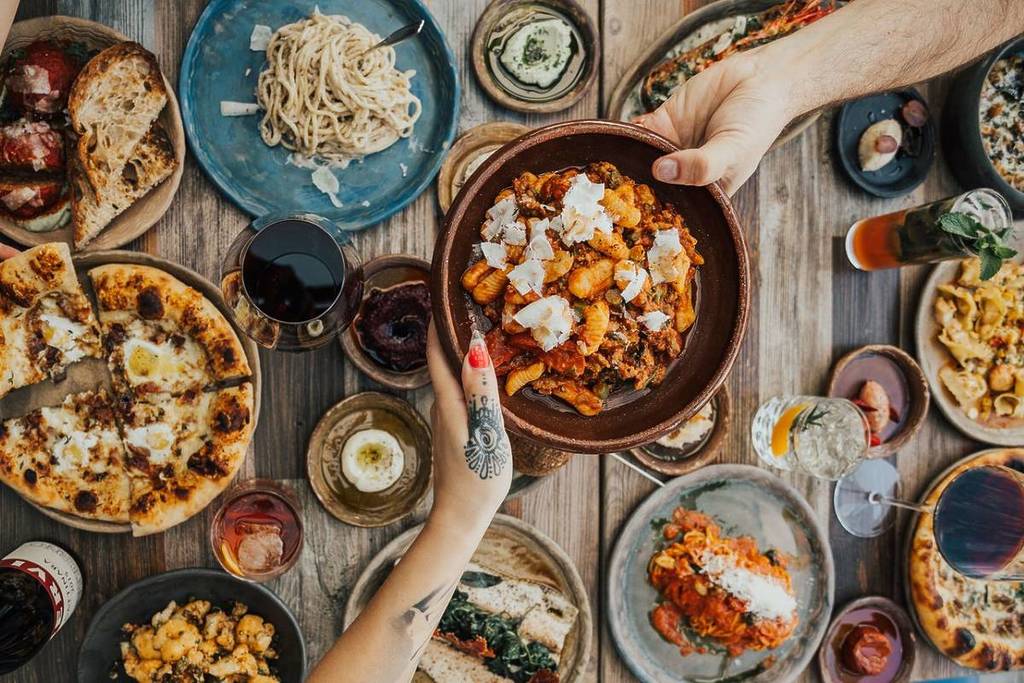 Italian food from Esther's Kitchen in Vegas