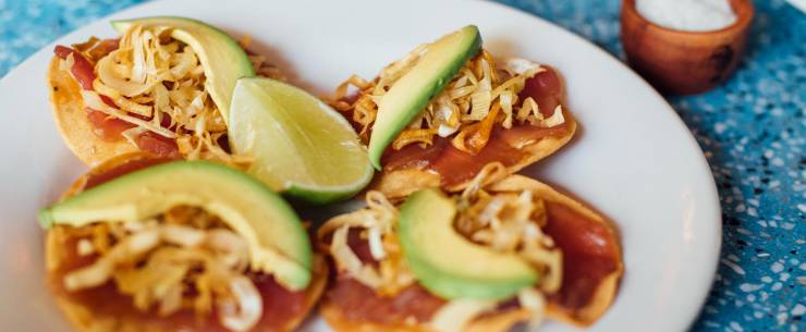 seafood tacos at Contramar