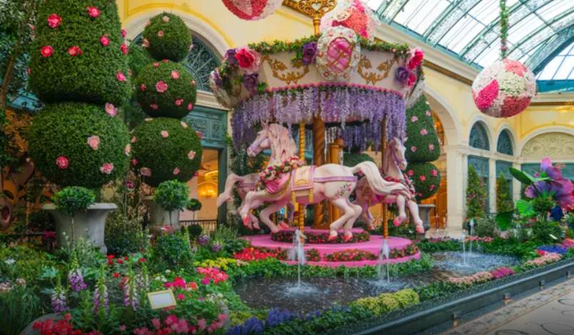 spring display at Bellagio Vegas
