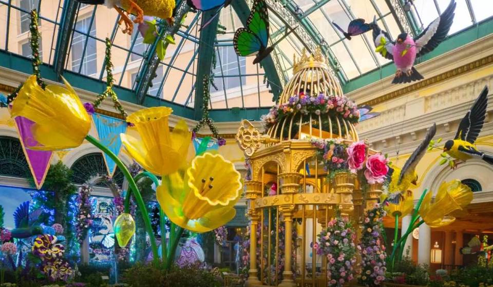 Bellagio’s Free Whimsical Spring Display Just Opened, And It’s Pure Magic