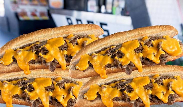 This Legendary 24-Hour Cheesesteak Joint Just Reopened In Vegas And Its Original Sign Is Now In The Neon Museum