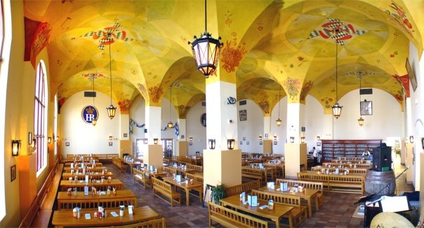 inside a German bar in Las Vegas 