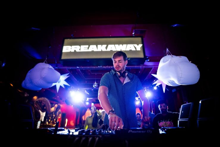 DJ en el Breakaway Music Festival Vegas