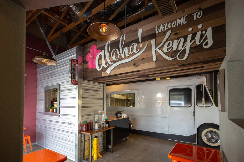 un food truck hawaiano