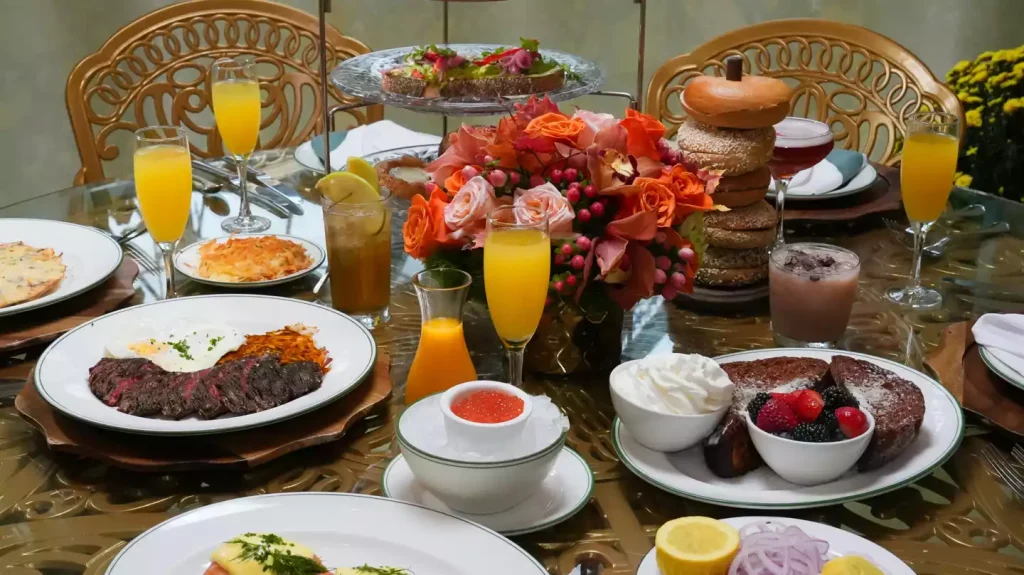 a dinner experience at Bellagio Vegas