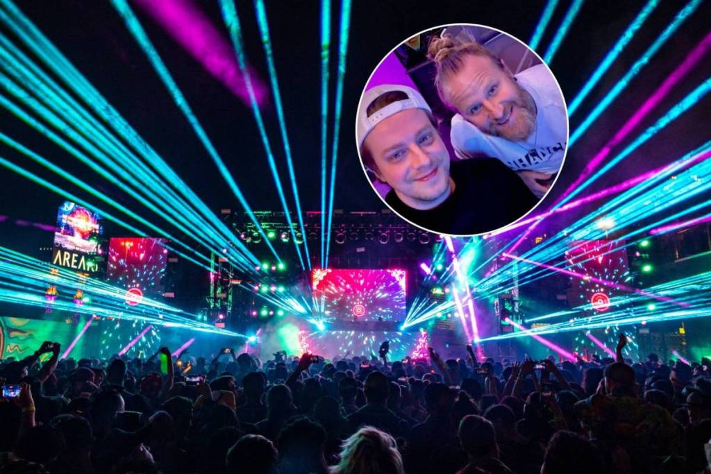 AREA15 en Las Vegas y retrato de Tritonal