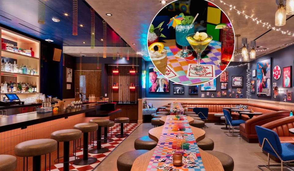 The newest speakeasy inside The Venetian is completely 90s-themed, featuring Furbys, CDs, and classic neon cocktails