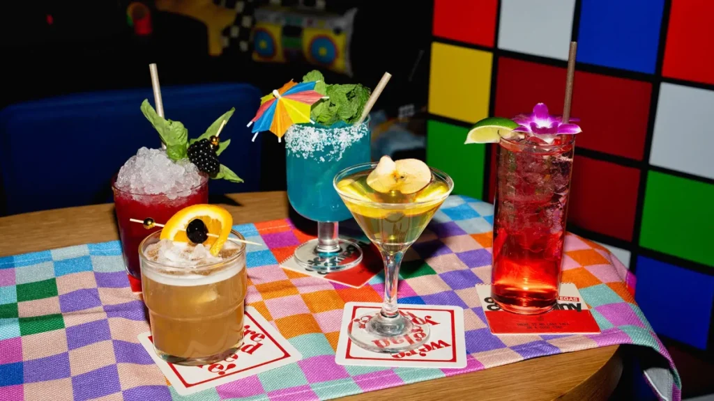 90s themed cocktails