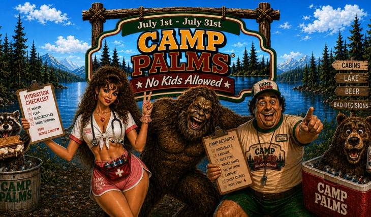 Forget traditional Vegas glitz: a new summer camp speakeasy launches at Palms Casino Resort with spiked Capri-Suns
